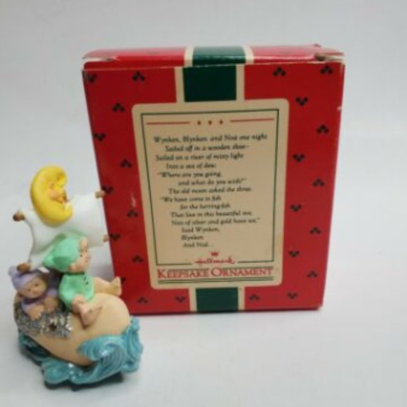 1986 Hallmark Keepsake Orn Wynken, Blyken and Nod - Picture 2 of 3